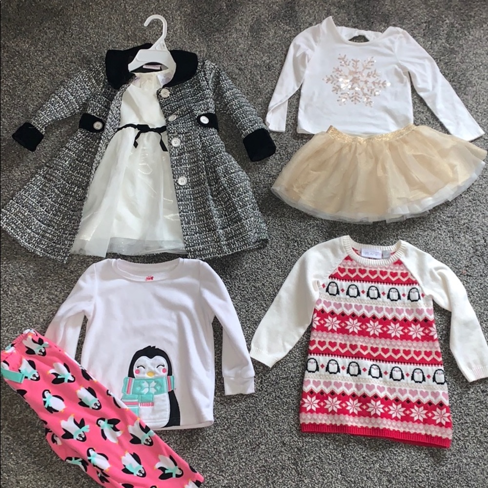2T Christmas dress/bundle